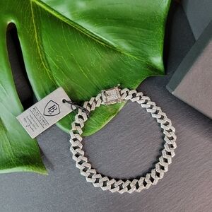 Baccarat Silver Bracelet